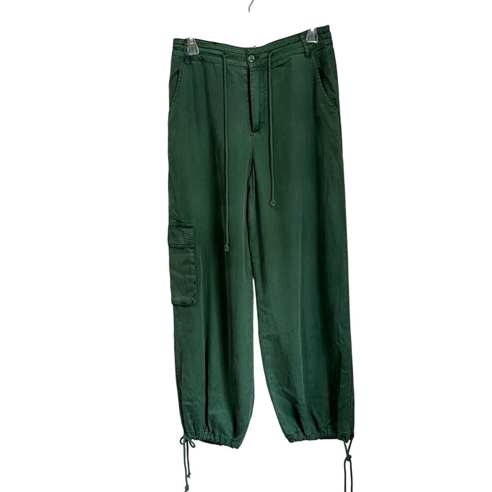 Young Fabulous & Broke Klem Cargo Pants Green Utility Jogger Size S